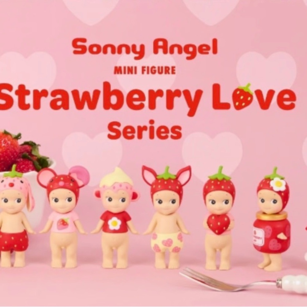 Sonny Angel Strawberry Love Mini Figures